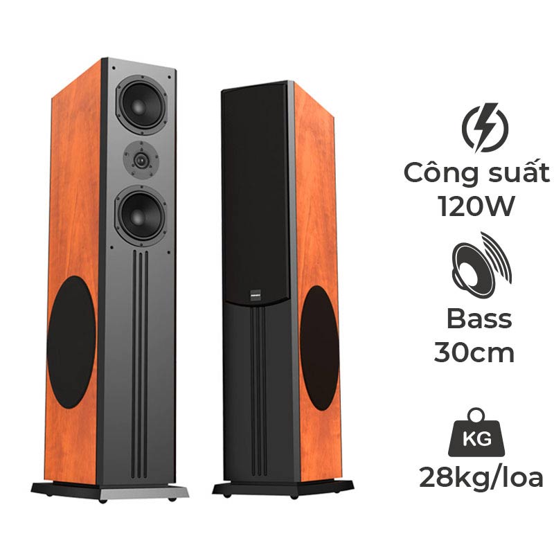 Loa Paramax D88 Limited, Bass 30cm, Công Suất 120W, Bảo Hành 5 năm