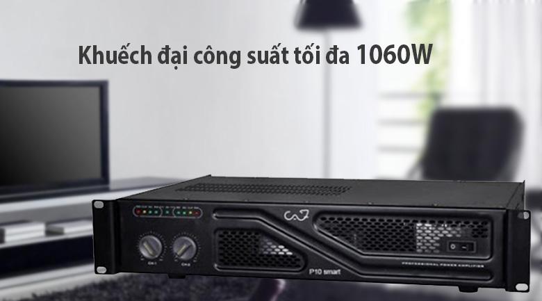 Cục đẩy CAF P10 Smart | Khuếch đại công suất tối đa 1060W